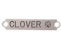 DOVER DROPSHIP Nameplates|2" Fancy Bridle Nameplate