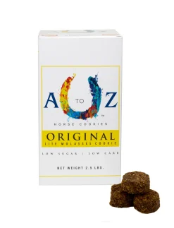 A TO Z HORSE COOKIES Horse Treats|Horse Treats|Original Molasses Flavor - 2.5 lb