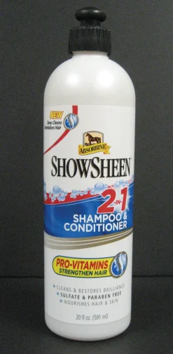 ANIMAL HEALTH INT Coat, Mane & Tail Care|Absorbine® ShowSheen® 2-in-1 Shampoo & Conditioner
