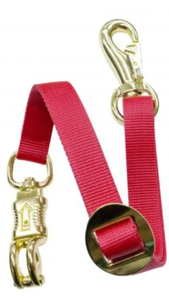 SHILOH STABLES TACK Trailering|Stable Hardware|Adjustable Flat Nylon Trailer Tie