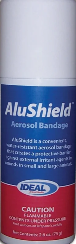 ANIMAL HEALTH INT First Aid Supplies|Alushield Aerosol Bandage