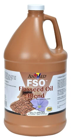 ANIMAL HEALTH INT Horse Supplements|AniMed™ FSO™ Flaxseed Oil Blend