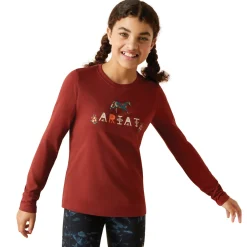 Kids ARIAT-APPAREL Kids' Casual Riding Clothes|Ariat® Kids’ Blossom Pony Tee