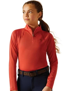 Kids ARIAT-APPAREL Kids' Casual Riding Clothes|Ariat® Kids’ Solid Sunstopper Shirt 3.0