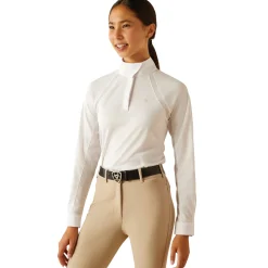 Kids ARIAT-APPAREL Kids' Show Shirts|Show Shirts|Ariat® Kids’ Sunstopper Pro Show Shirt 3.0