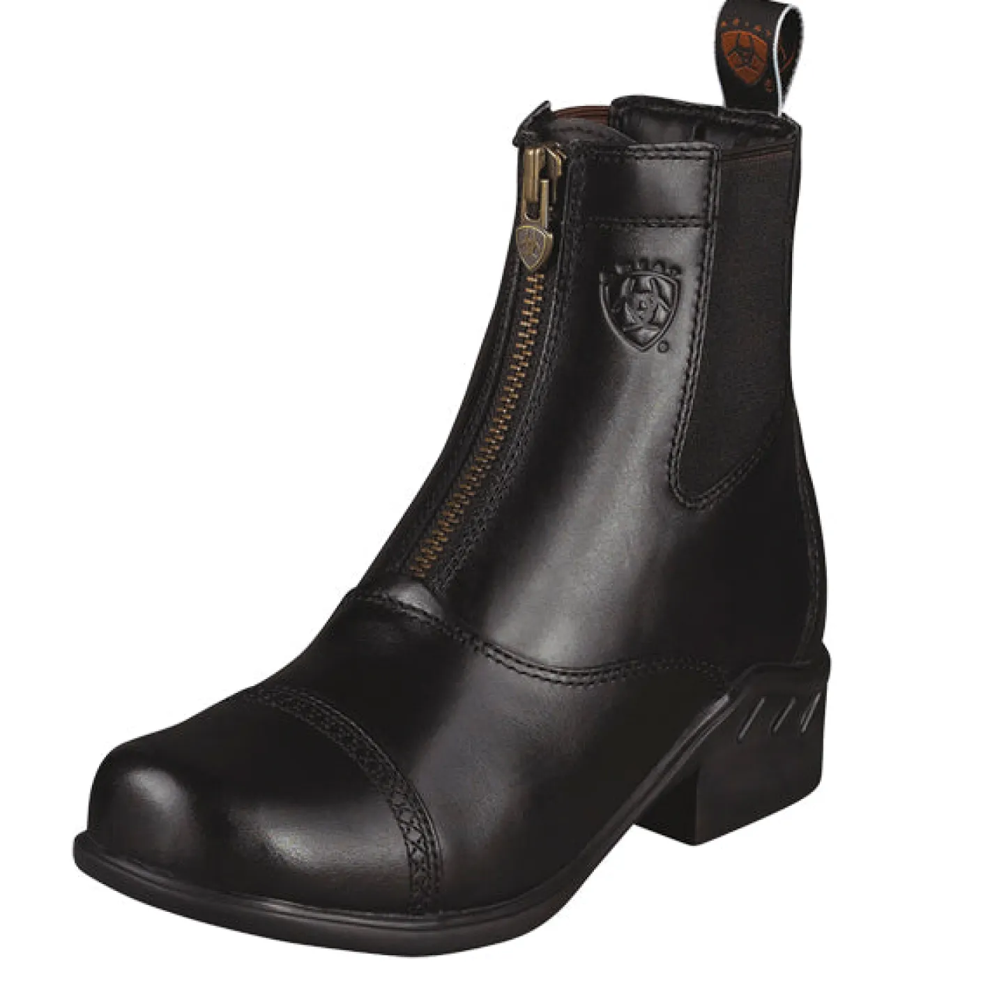 Women ARIAT Women's Paddock Boots|® Ladies' Heritage III Round Toe Zip Paddock Boots