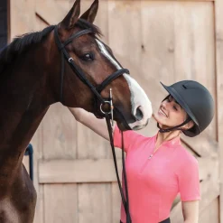 ARIAT-APPAREL Short Sleeve Shirts|Ariat® Ladies’ Soquel Quarter-Zip Short Sleeve Shirt