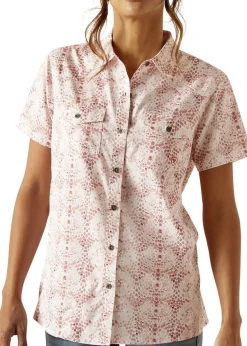 ARIAT-APPAREL Short Sleeve Shirts|Ariat® Ladies’ VenTEK™ Stretch Short Sleeve Shirt
