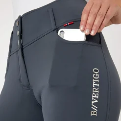 EQUINAVIA Knee Patch Breeches|B Vertigo Ladies’ Meghan High-Waist Knee-Patch Breech