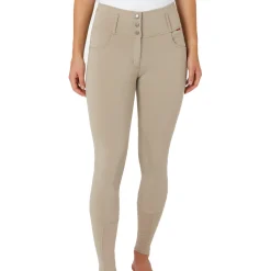 EQUINAVIA Knee Patch Breeches|B Vertigo Ladies’ Meghan High-Waist Knee-Patch Breech
