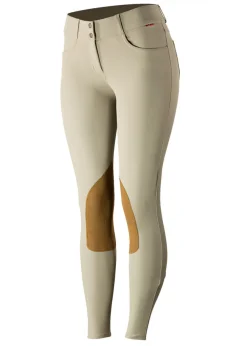 EQUINAVIA Knee Patch Breeches|B Vertigo Ladies’ Kimberley Knee-Patch Breech with Leather Patches
