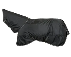 BACK ON TRACK BOT LL Turnout Blankets|Back on Track® Obsidian 150G Turnout Blanket with Neck Cover