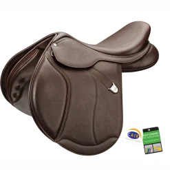 SADDLERY BRANDS INTL English Saddles|Bates Caprilli Close Contact+ Saddle in Luxe Leather with CAIR®