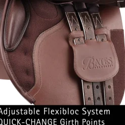 SADDLERY BRANDS INTL English Saddles|Bates Caprilli Close Contact+ Saddle in Luxe Leather with CAIR®