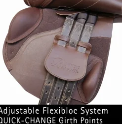 SADDLERY BRANDS INTL English Saddles|Bates Elevation® DS+ Luxe Leather Saddle