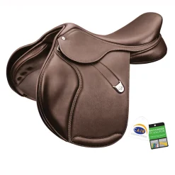 SADDLERY BRANDS INTL Children's Saddles|English Saddles|Bates Pony Elevation+ Saddle in Luxe Leather with CAIR®