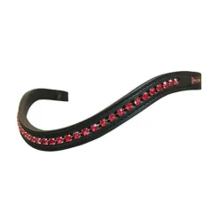 BON-VIVANT EQUSTRN Bridle Parts & Accessories|Beasties™ Brilliance Crystal Wave Browband
