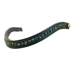 BON-VIVANT EQUSTRN Bridle Parts & Accessories|Beasties™ Brilliance Crystal Wave Browband