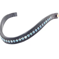 BON-VIVANT EQUSTRN Bridle Parts & Accessories|Beasties™ Brilliance Crystal Wave Browband