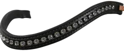 BON-VIVANT EQUSTRN Bridle Parts & Accessories|Beasties™ Brilliance Crystal Wave Browband