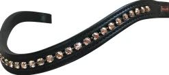 BON-VIVANT EQUSTRN Bridle Parts & Accessories|Beasties™ Brilliance Crystal Wave Browband