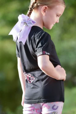 Kids BELLE AND BOW EQSTRN Kids' Casual Riding Clothes|Belle & Bow Equestrian Children's Logo Tee