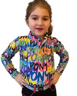 Kids BELLE AND BOW EQSTRN Kids' Casual Riding Clothes|Belle & Bow Equestrian Children’s Long Sleeve Sun Shirt
