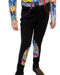 Kids BELLE AND BOW EQSTRN Kids' Breeches & Jods|Belle & Bow Equestrian Girls’ Schooling Jods
