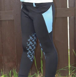 Kids BELLE AND BOW EQSTRN Kids' Breeches & Jods|Belle & Bow Equestrian Girls’ Fleece Tight