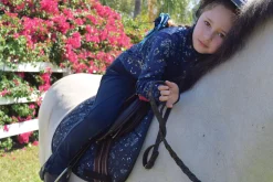 Kids BELLE AND BOW EQSTRN Kids' Casual Riding Clothes|Belle & Bow Equestrian Girls’ Long Sleeve Sun Shirt