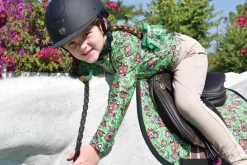 Kids BELLE AND BOW EQSTRN Kids' Casual Riding Clothes|Belle & Bow Equestrian Girls’ Long Sleeve Sun Shirt
