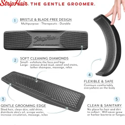 RJ MATTHEWS Bathing Tools|Brushes & Hoof Picks|Betty’s Best StripHair® Gentle Groomer™