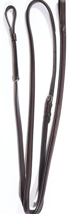 KL SELECT Martingales & Breastplates|Black Oak Round-Raised Fancy-Stitched Standing Martingale