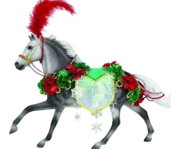 Kids REEVES INTERNATIONAL Gifts|Breyer Horses|Breyer® 2025 Holiday Horse - Christmas in Bloom