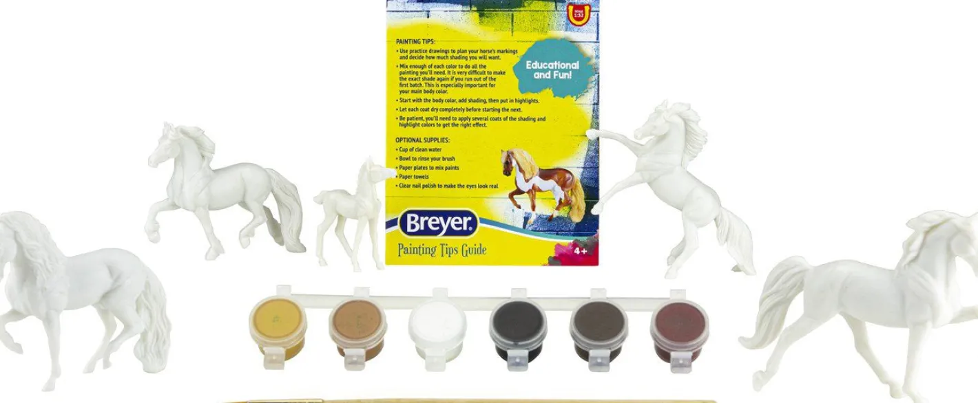 Kids REEVES INTERNATIONAL Gifts|Breyer Horses|Breyer® Colorful Breeds Paint & Play
