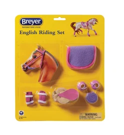 Kids REEVES INTERNATIONAL Gifts|Breyer Horses|Breyer® English Riding Set-Hot Colors