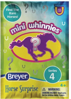 Kids REEVES INTERNATIONAL Gifts|Breyer Horses|Breyer® Mini Whinnies® Horse Surprise, Series 4