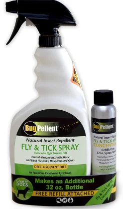 ERS Fly Control|Fly Repellents|BugPellent® Natural Fly & Tick Spray Set