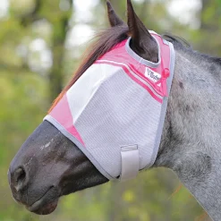 CASHEL COMPANY Fly Control|Fly Masks|Cashel® Crusader Fly Mask for Breast Cancer Research - Standard