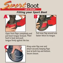 TOKLAT ORIGINALS Hoof & Hock Boots|Cavallo™ Sport Regular Sole Hoof Boots