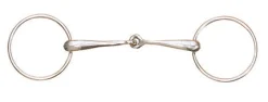 ERS English Horse Bits|Centaur® Hollow Mouth Loose Ring Snaffle Bit