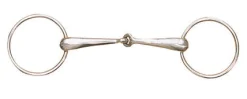 ERS English Horse Bits|Centaur® Solid Mouth Loose Ring Snaffle Bit