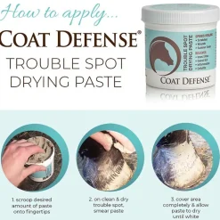 HORSEPOWDER INC First Aid Supplies|Coat Defense® Trouble Spot Drying Paste