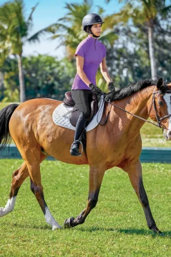 KIRSCH Short Sleeve Shirts|CoolBlast® 100 Ladies’ Juno Short Sleeve Shirt