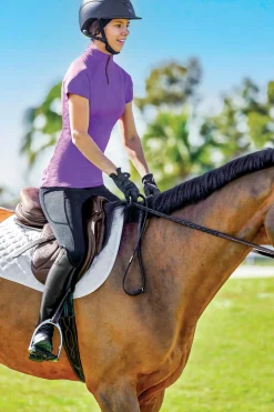 KIRSCH Short Sleeve Shirts|CoolBlast® 100 Ladies’ Juno Short Sleeve Shirt