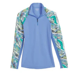 KIRSCH Long Sleeve Tops|CoolBlast® 100 Ladies’ LaBelle Print Long Sleeve Shirt