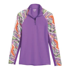 KIRSCH Long Sleeve Tops|CoolBlast® 100 Ladies’ LaBelle Print Long Sleeve Shirt