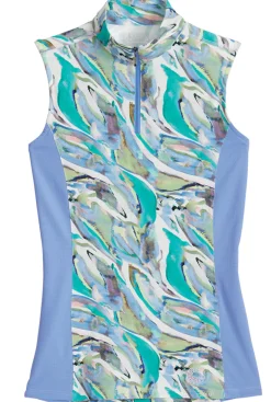KIRSCH Sleeveless Tops|CoolBlast® 100 Ladies’ Lakeland Sleeveless Print Shirt