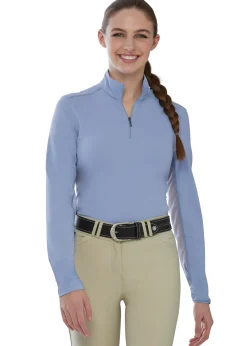 KIRSCH Long Sleeve Tops|CoolBlast® 100 Ladies’ Long Sleeve Fly Shield Shirt