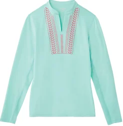 KIRSCH Long Sleeve Tops|CoolBlast® 100 Ladies’ Notch-V Long Sleeve Top